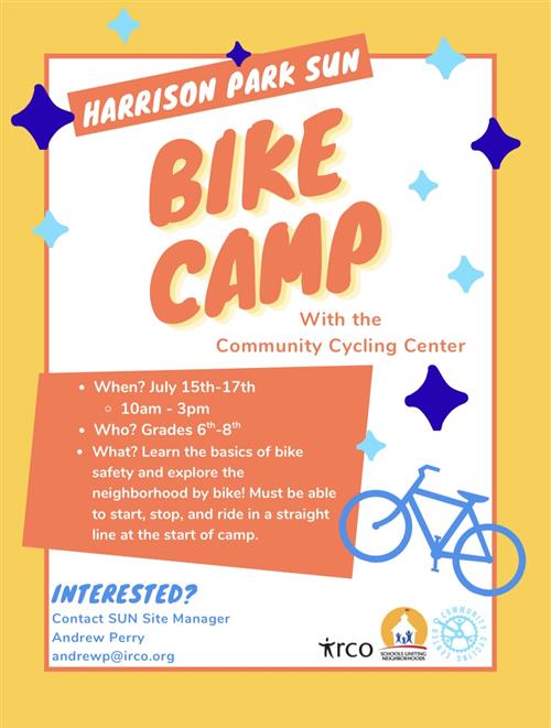 Bike Camp Flyer